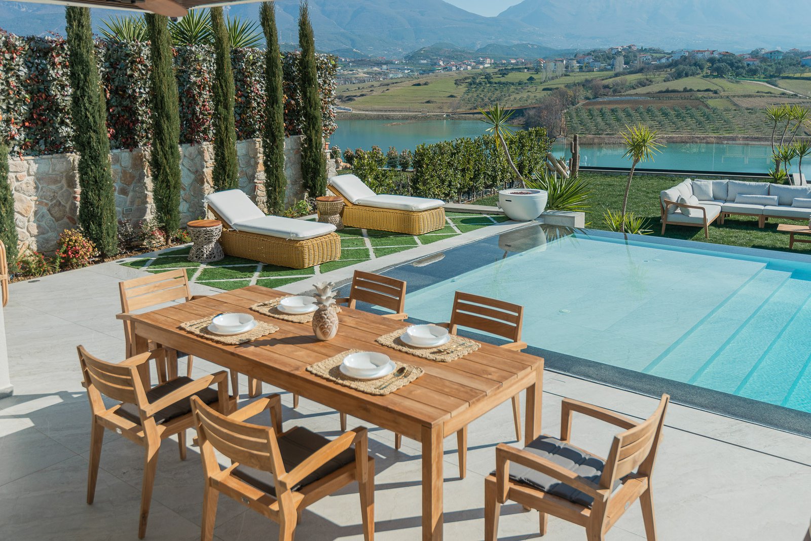 SABATU  DINING TABLE & JADE ARM CHAIR Thumbnail